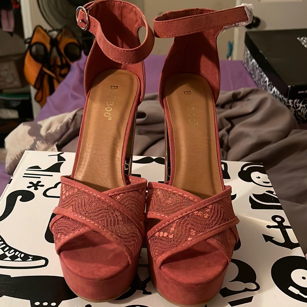 Bamboo High Heels